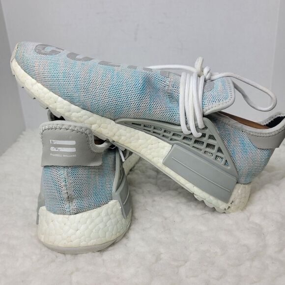 adidas NMD Human Race Trail x Pharrell x BBC Men's Sneaker Size 10 Cotton Candy - Picture 6 of 13